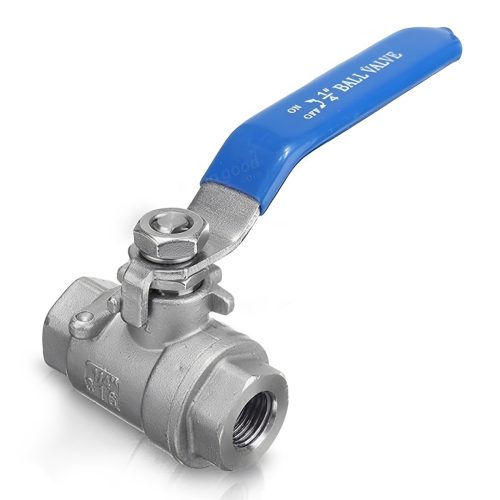DN6-DN100 CLASS150JIS10K Stainless Steel Manual Ball Valve Lever Handle for Water Oil Gas Acid