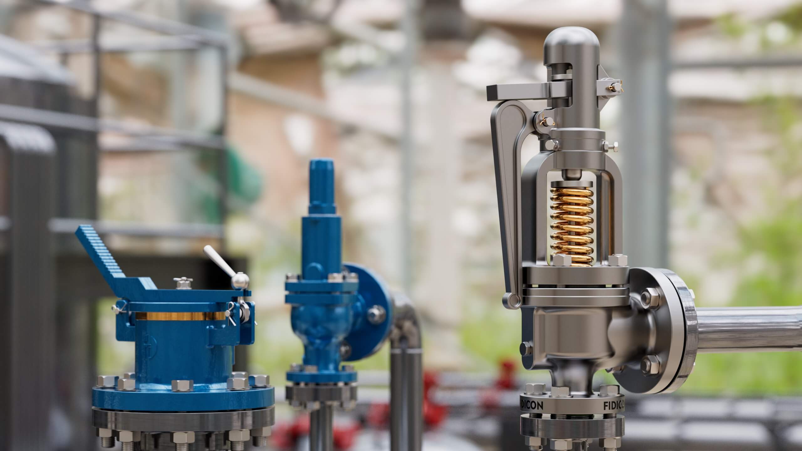 industrial valve manufacturing factory