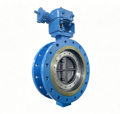 DN400 Class 150 WCB Triple Offset Flanged Butterfly Valve Worm Gear Operated for Water Oil Gas Steam BF057501