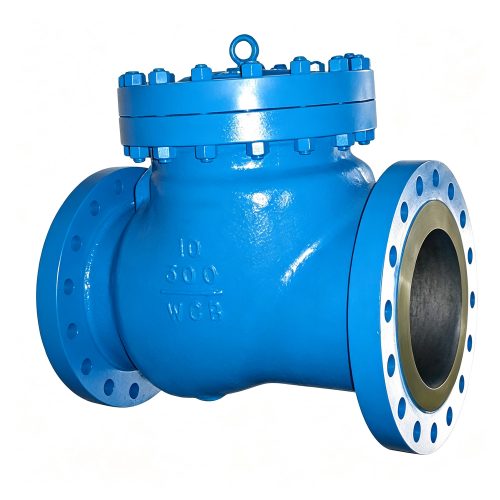 DN250 Class 300 ASTM A216 WCB Flanged Swing Check Valve