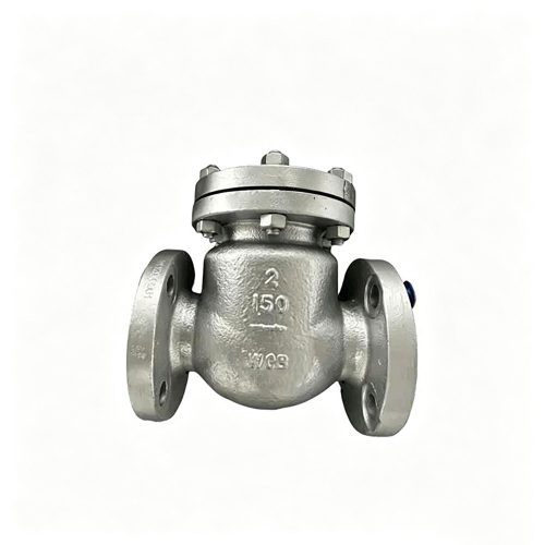 DN50 Class 150 ASTM A216 WCB Flanged Swing Check Valve