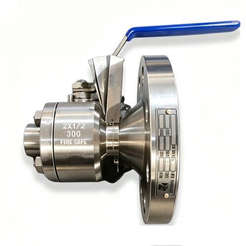 DN50 Class 300 F316 Forged Steel Flanged Floating Ball Valve