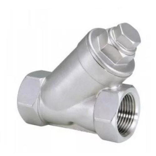 DN50 Class 800 CF8M Stainless Steel Threaded Y-Strainer
