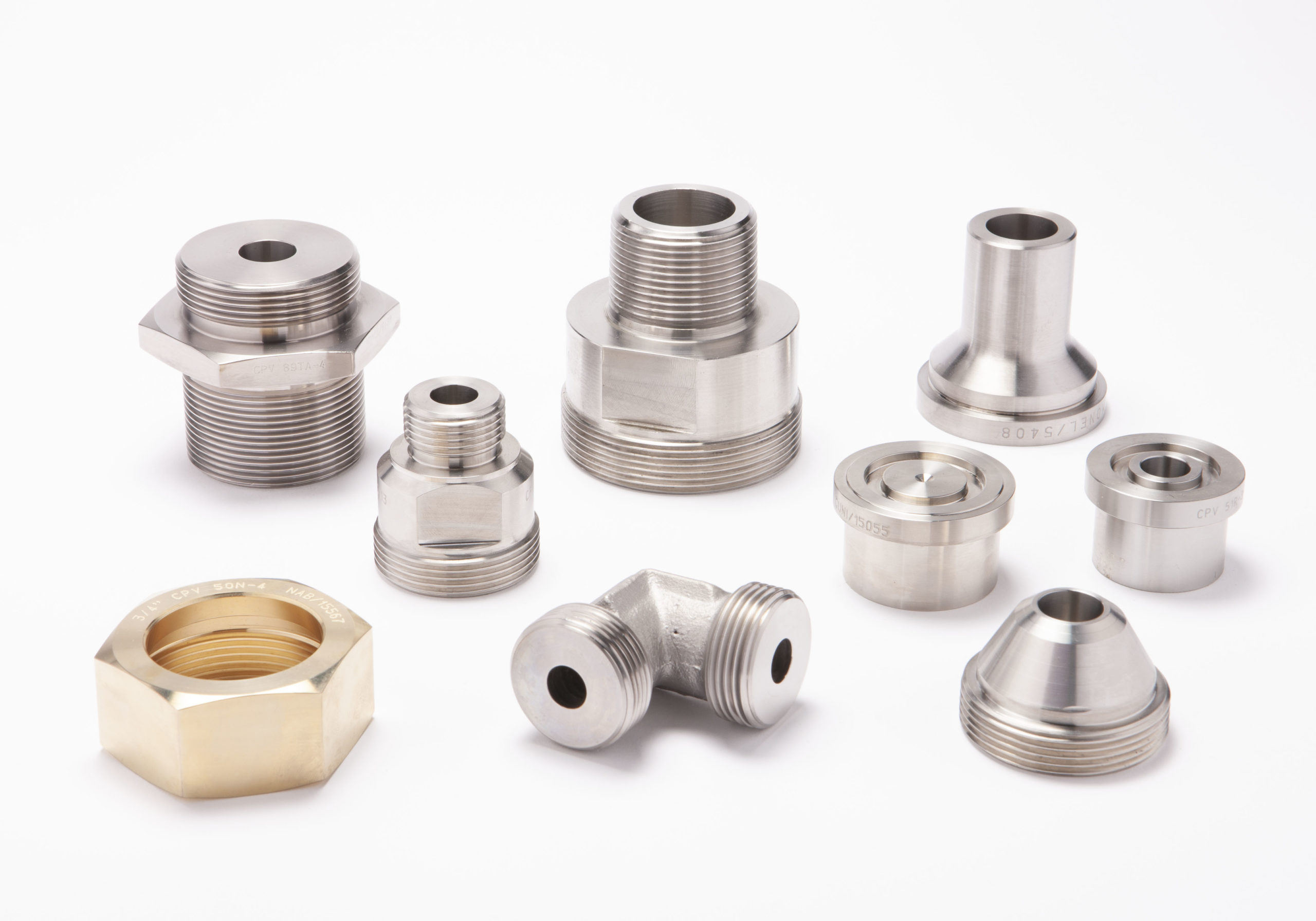 Types of valve connections.