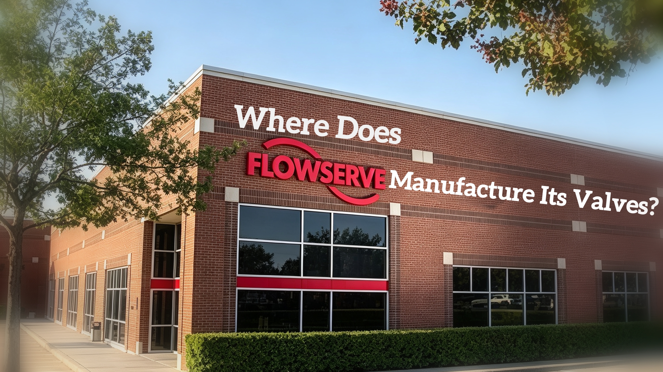 Where Does Flowserve Manufacture Its Valves