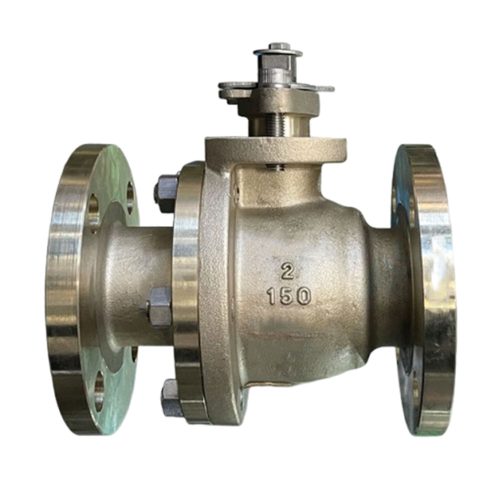 DN50 (2″) Class 150 Al-Bronze Flanged Floating Ball Valve