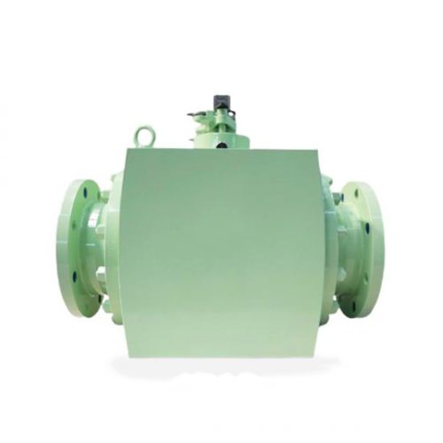 DN150 (6″) PN16 A105 T-Port Three-Way Ball Valve
