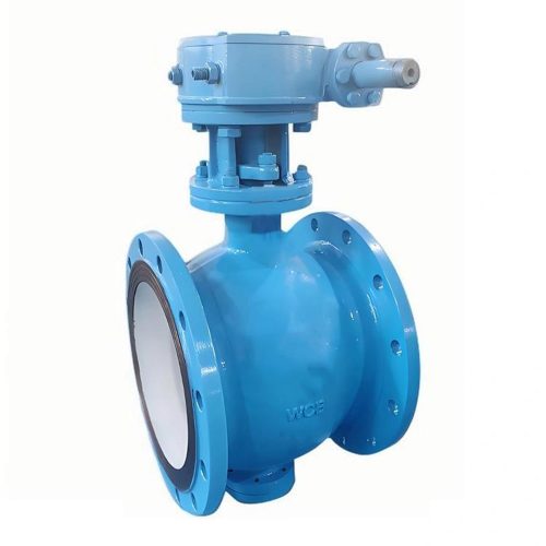 DN80 (3″) Class 150 ASTM A216 WCB Pneumatic V-Port Ball Valve