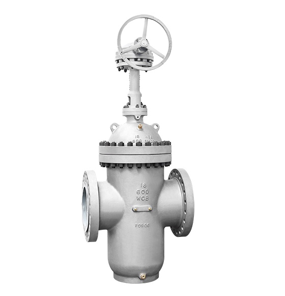 Slab gate valves.